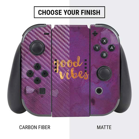 Good Vibes Nintendo Switch Bundle Skin