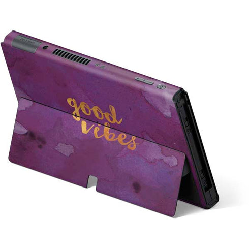 Good Vibes Nintendo Switch OLED (2021) Skin