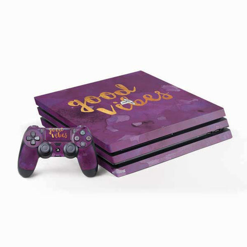 Good Vibes PS4 Pro Bundle Skin