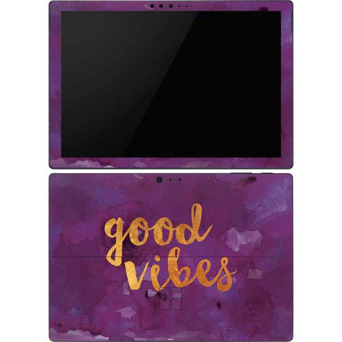 Good Vibes Surface Pro 6 Skin