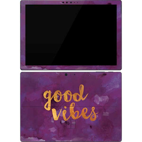 Good Vibes Surface Pro 7 Skin