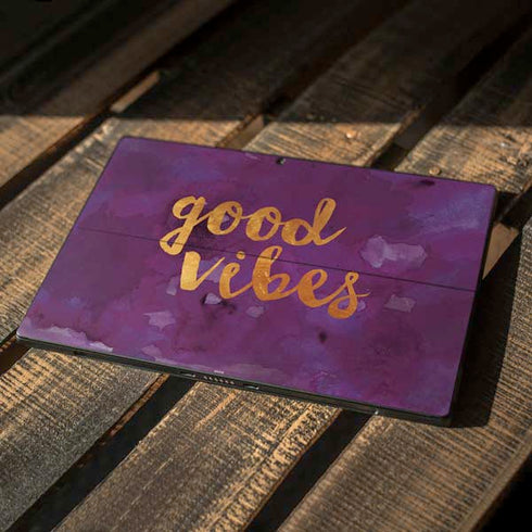 Good Vibes Surface Pro 7 Skin