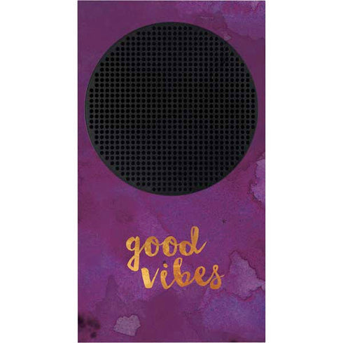 Good Vibes Xbox Series S Console Skin