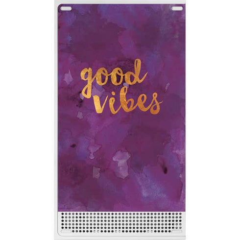 Good Vibes Xbox Series S Console Skin