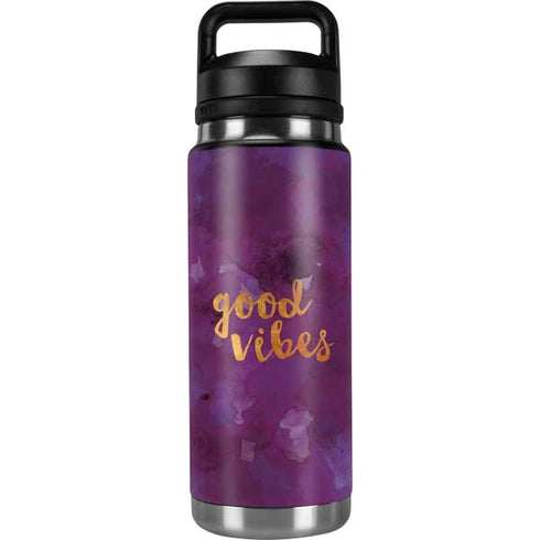 Good Vibes YETI Rambler 26oz Bottle Skin