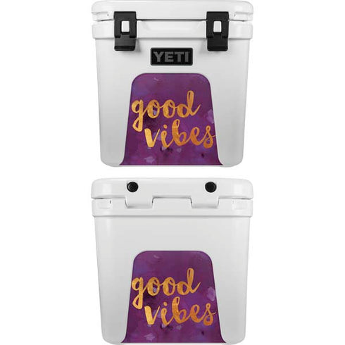 Good Vibes YETI Roadie 24 Hard Cooler Skin