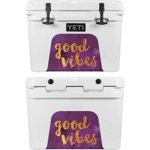 Good Vibes YETI Tundra 35 Hard Cooler Skin