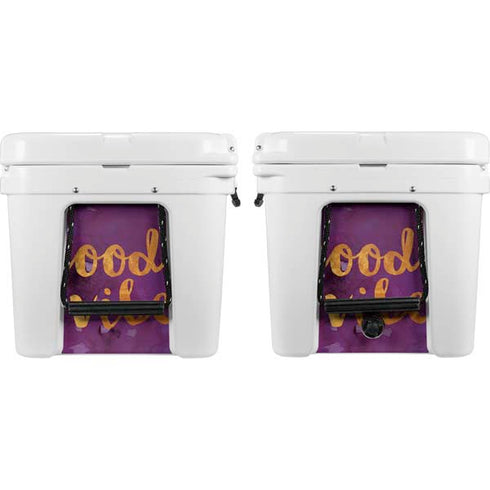 Good Vibes YETI Tundra 75 Hard Cooler Skin
