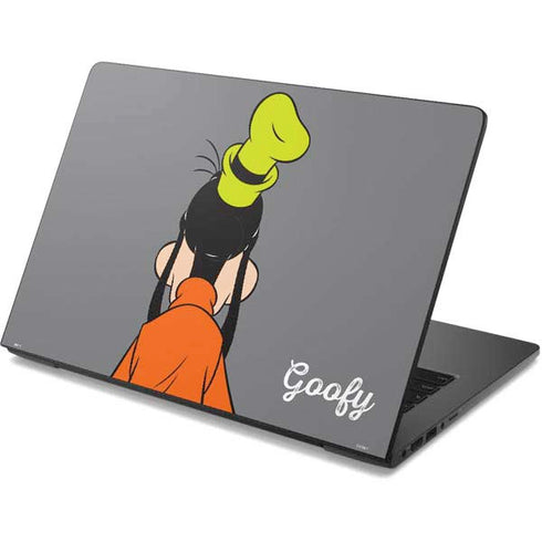 Disney Friends Goofy Backwards Dell Chromebook Skin