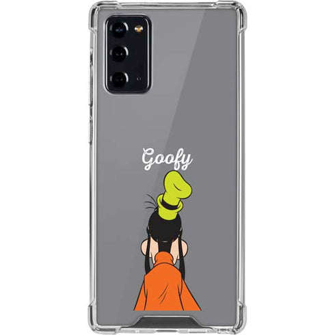 Disney Friends Goofy Backwards Galaxy Note20 5G Clear Case