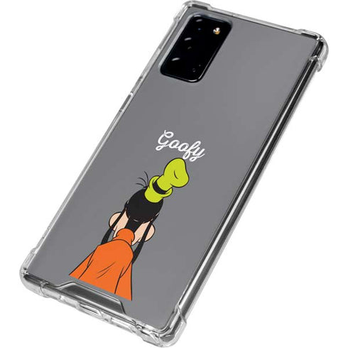 Disney Friends Goofy Backwards Galaxy Note20 5G Clear Case