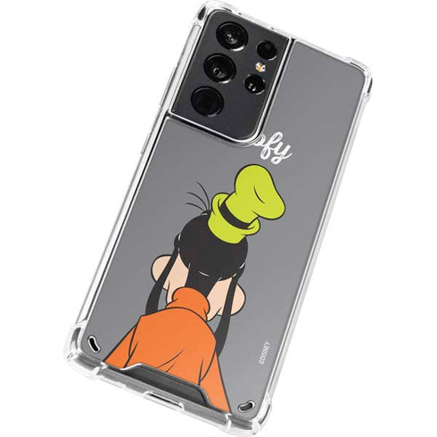 Disney Friends Goofy Backwards Galaxy S21 Ultra 5G Clear Case