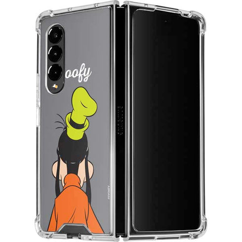 Disney Friends Goofy Backwards Galaxy Z Fold4 5G Clear Case