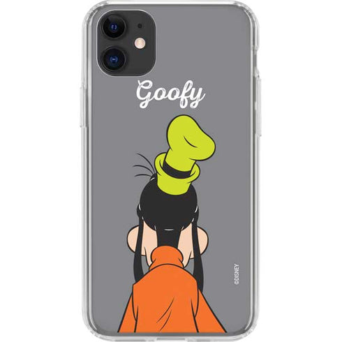 Disney Friends Goofy Backwards iPhone 11 Clear Case