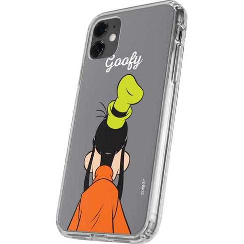 Disney Friends Goofy Backwards iPhone 11 Clear Case