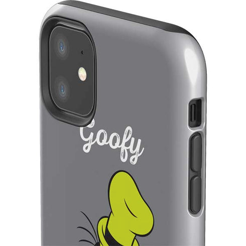Disney Friends Goofy Backwards iPhone 11 Impact Case