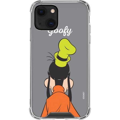 Disney Friends Goofy Backwards iPhone 14 Clear Case