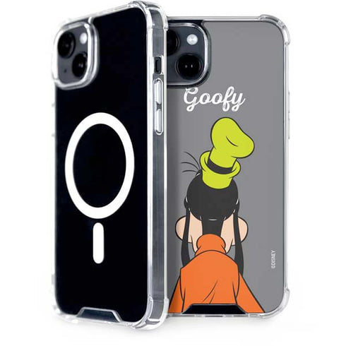 Disney Friends Goofy Backwards iPhone 15 Plus MagSafe Case