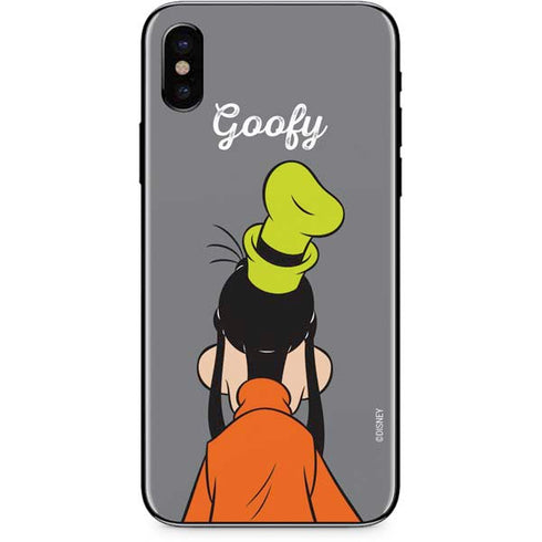 Disney Friends Goofy Backwards iPhone XS Skin