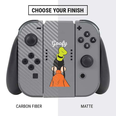 Disney Friends Goofy Backwards Nintendo Switch Bundle Skin