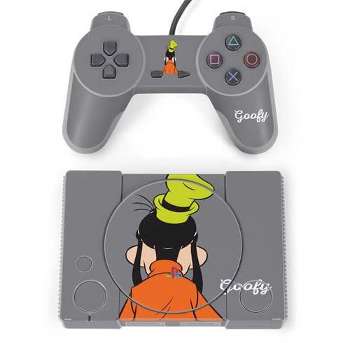 Disney Friends Goofy Backwards PlayStation Classic Bundle Skin