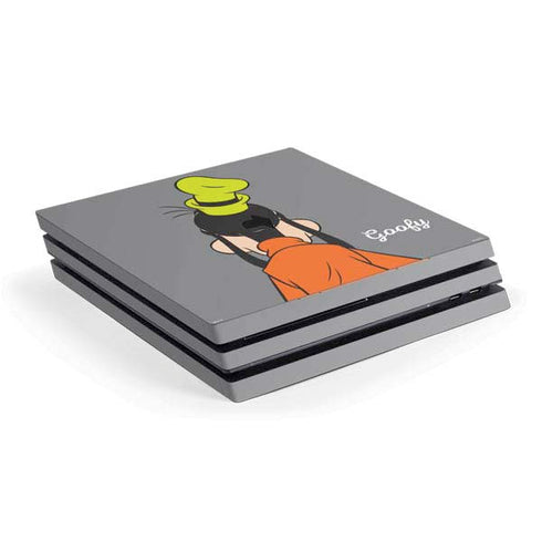 Disney Friends Goofy Backwards PS4 Pro Console Skin