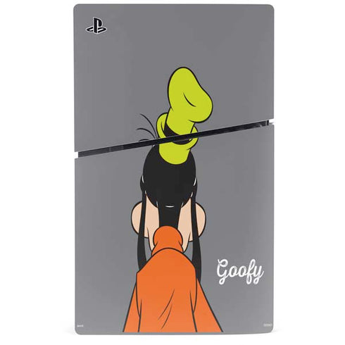 Disney Friends Goofy Backwards PS5 Slim Disk Console Skin