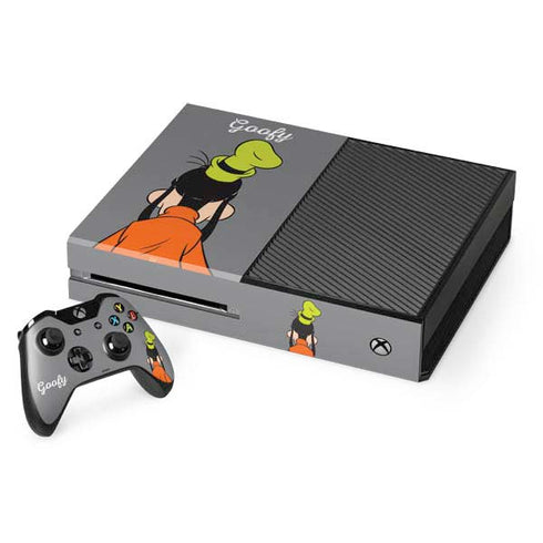 Disney Friends Goofy Backwards Xbox One Console and Controller Bundle Skin