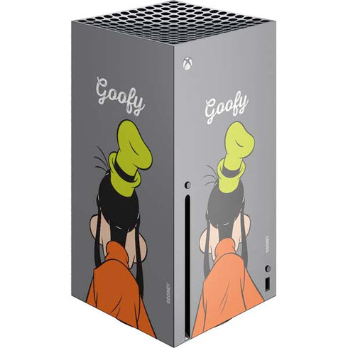 Disney Friends Goofy Backwards Xbox Series X Console Skin