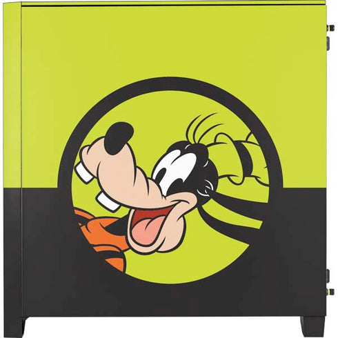 Disney Friends Goofy Corsair 4000D Tempered Glass Mid-Tower ATX Case Skin