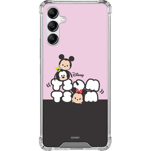 Disney Tsum Tsum Goofy Mickey and Minnie Galaxy A14 5G Clear Case