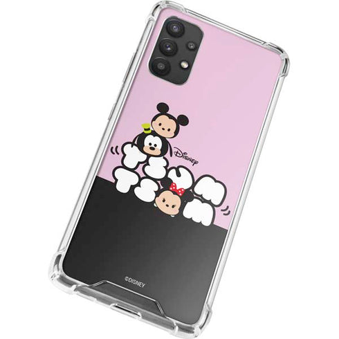Disney Tsum Tsum Goofy Mickey and Minnie Galaxy A32 5G Clear Case