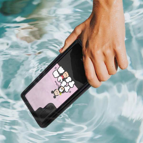 Disney Tsum Tsum Goofy Mickey and Minnie Galaxy Note 10 Waterproof Case