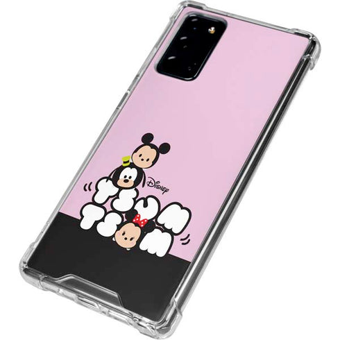 Disney Tsum Tsum Goofy Mickey and Minnie Galaxy Note20 5G Clear Case