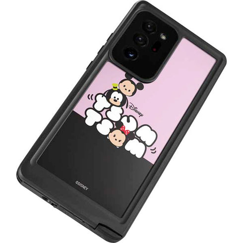 Disney Tsum Tsum Goofy Mickey and Minnie Galaxy Note20 Ultra 5G Waterproof Case