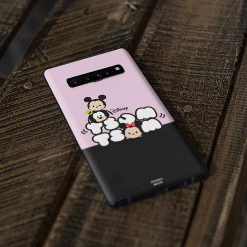 Disney Tsum Tsum Goofy Mickey and Minnie Galaxy S10 Skin