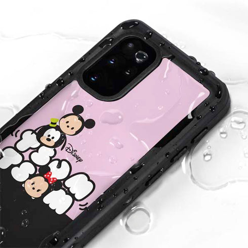 Disney Tsum Tsum Goofy Mickey and Minnie Galaxy S20 Plus Waterproof Case