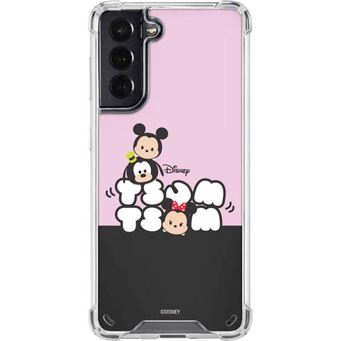 Disney Tsum Tsum Goofy Mickey and Minnie Galaxy S21 5G Clear Case