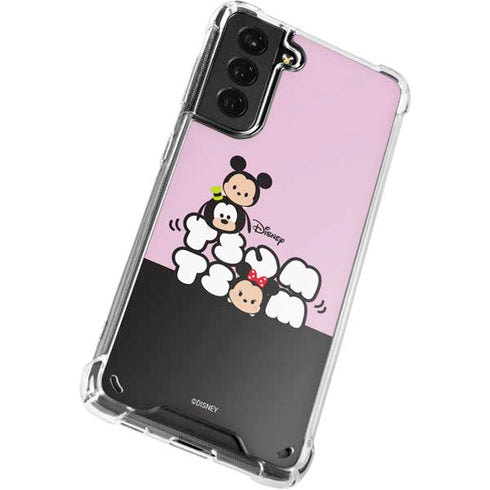 Disney Tsum Tsum Goofy Mickey and Minnie Galaxy S21 Plus 5G Clear Case