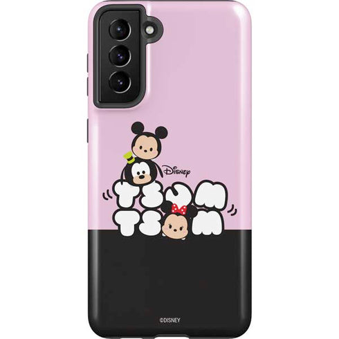 Disney Tsum Tsum Goofy Mickey and Minnie Galaxy S21 Plus 5G Pro Case