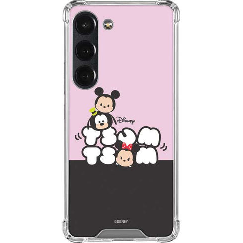 Disney Tsum Tsum Goofy Mickey and Minnie Galaxy S23 Clear Case