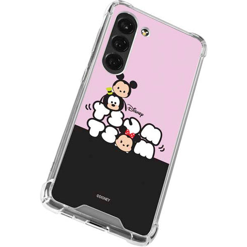 Disney Tsum Tsum Goofy Mickey and Minnie Galaxy S23 Clear Case