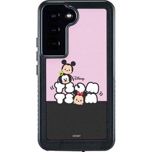 Disney Tsum Tsum Goofy Mickey and Minnie Galaxy S23 Waterproof Case