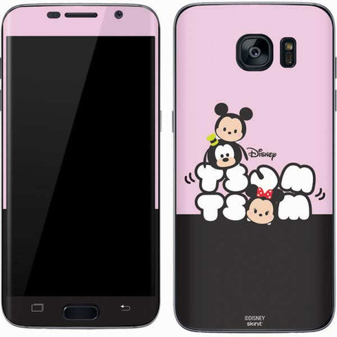Disney Tsum Tsum Goofy Mickey and Minnie Galaxy S7 Skin
