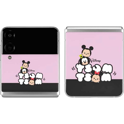 Disney Tsum Tsum Goofy Mickey and Minnie Galaxy Z Flip4 5G Skin