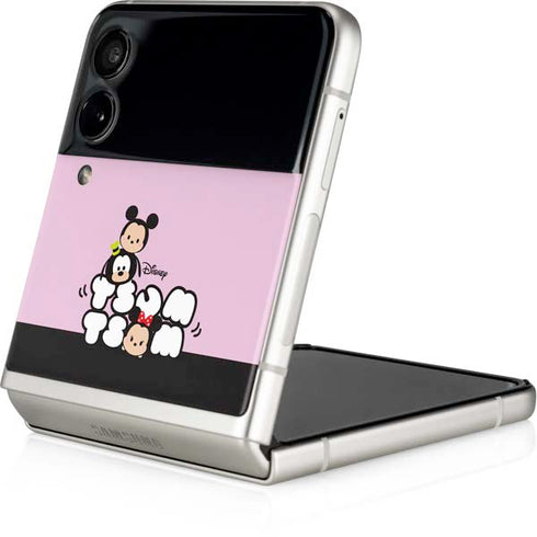 Disney Tsum Tsum Goofy Mickey and Minnie Galaxy Z Flip4 5G Skin