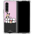 Disney Tsum Tsum Goofy Mickey and Minnie Galaxy Z Fold4 5G Clear Case