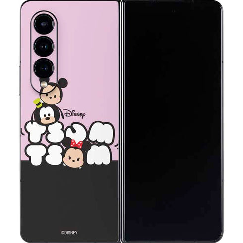 Disney Tsum Tsum Goofy Mickey and Minnie Galaxy Z Fold4 5G Skin