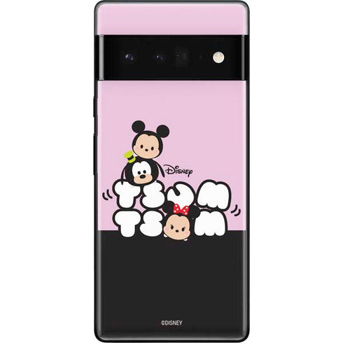 Disney Tsum Tsum Goofy Mickey and Minnie Google Pixel 6 Pro Skin