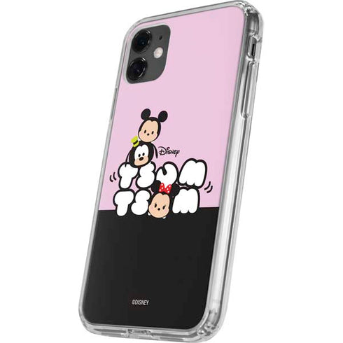 Disney Tsum Tsum Goofy Mickey and Minnie iPhone 11 Clear Case